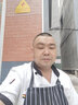 哚芊姿廚師半身男女士掛脖酒店餐廳廚房工作服圍裙污油半截圍裙 圍裙：掛脖大號黑白條 曬單實(shí)拍圖