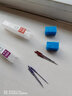 三愛(ài)家用防跳線縫紉機(jī)針老式腳踏機(jī)針彩色機(jī)針可用彈性針織面料機(jī)針 16#紅色【三根】送盒子 曬單實(shí)拍圖