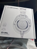 铁三角（Audio-technica）ATH-M50X WH 头戴式专业全封闭音乐HIFI耳机 白色 实拍图