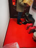 轩臣防滑垫防水PVC塑料地板塑胶垫子楼梯走廊防滑地垫商场卫生间地胶 120CM宽人字纹红色 加厚2.5毫米左右/一米价格 实拍图