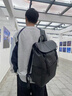 斐月伽背包雙肩包男士電腦包女大學(xué)生簡(jiǎn)約黑色書(shū)包大容量旅行商務(wù)背包 黑色 曬單實(shí)拍圖
