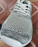 卡帝乐鳄鱼（CARTELO）男鞋夏季休闲鞋男士潮鞋透气网鞋子男运动鞋 KDL2602 灰色 44 实拍图