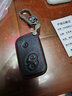 天震爵比亞迪F3 F0 M6 E6 G3 L3 S6 S7專(zhuān)用汽車(chē)鑰匙包扣遙控保護套 黑皮紅線(xiàn)線(xiàn)+金屬扣款 曬單實(shí)拍圖
