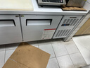 德瑪仕（DEMASHI）1.8米冷藏工作臺操作臺冷柜商用保鮮臥式奶茶店水吧臺廚房不銹鋼平冷操作臺商用冰箱 1.5*0.6*0.8M【全冷藏】增強款 曬單實(shí)拍圖