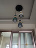 強(qiáng)盾 led餐廳燈現(xiàn)代簡約三頭餐廳吊燈北歐工業(yè)風(fēng)餐吊燈現(xiàn)代馬卡龍柜臺(tái)吧臺(tái)創(chuàng)意吊燈燈具 3頭-圓盤款 曬單實(shí)拍圖
