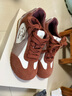 卓詩(shī)尼潦草小狗聯(lián)名2025秋冬新款薄底復古德訓鞋內增高休閑鞋 紅棕色 36 曬單實(shí)拍圖