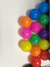 loveforever海洋球加厚0-3歲寶寶彩色球波波球池嬰兒童室內玩具圍欄帳篷玩具 5.5CM加厚100個(gè) 曬單實(shí)拍圖