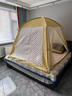 KUANG LANG CAMPING冬季帳篷室內(nèi)家用床上秋冬保暖防風(fēng)防寒加棉加厚成人兒童夾棉帳篷 加厚奶油黃200*120*135cm 曬單實(shí)拍圖
