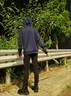 gxmy側(cè)拉鏈馬丁靴男士高幫英倫風(fēng)黑色工裝機車靴秋冬季增高中幫短靴子 ZQ02黑色 42 曬單實拍圖