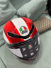 AGV K6S碳芳綸纖維大尾翼摩托車頭盔機(jī)車全盔賽車男女四季通風(fēng)3C SIC 58 XXL（適合61-64頭圍） 曬單實(shí)拍圖