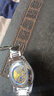 冠琴（GUANQIN）十大品牌男士手表進(jìn)口機芯全自動(dòng)機械鎢鋼商務(wù)雙日歷夜光防水腕表 【進(jìn)口機芯】鋼帶白盤(pán)【時(shí)尚百搭】 曬單實(shí)拍圖