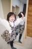 FNJ KIDS童裝女童連衣裙春秋季新款洋氣兒童裙子女寶寶公主裙兩件套 公主裙套裝卡其（現(xiàn)貨直發(fā)） 80 (建議身高70-80cm) 曬單實拍圖