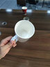 國濤骨瓷純白色馬克杯訂制LOGO酒店杯子印字賓館白瓷杯茶杯水杯麥片杯 寧式5號杯 曬單實拍圖