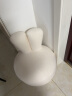 林氏家居原林氏木业可旋转单人创意网红懒人沙发休闲小卡通可爱座椅LS728 【白色】LS728K2-A兔子旋转沙发 实拍图