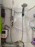 奧唯士（AIWISHE）即熱式電熱水器家用小型快速熱迷你小廚寶衛(wèi)生間速熱洗澡神器變頻恒溫免儲(chǔ)水加熱器 3500W銀色淋浴款+漏保插頭 曬單實(shí)拍圖