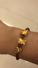周生生七夕禮物納福御守兔子 黃金轉(zhuǎn)運(yùn)珠足金串珠Charme 93825C定價(jià) 曬單實(shí)拍圖