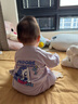 愛慕嬰幼男女寶寶A類3A抗菌長袖連體爬服嬰兒可愛印花保暖新年紅品|奶皮衣 中性-金龍出云 73cm 曬單實拍圖