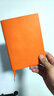 信發(fā) TRNFA  TB-C192 彩色時(shí)尚進(jìn)口變色PU記事本高級商務(wù)筆記本 軟皮面記事薄創(chuàng  )意辦公文具（橙黃色小32K） 曬單實(shí)拍圖