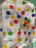 TaTanice 生日装饰桌布 一次性塑料台布防水防油桌垫生日派对布置气球桌布 实拍图