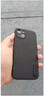 joyme 適用 蘋(píng)果14promax手機殼iphone14pro手機套素皮蘋(píng)果13保護套支架14plus皮套鏡頭全包防摔外殼 蘋(píng)果13【睿智黑】真素皮自帶支架 曬單實(shí)拍圖