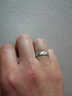 CRD克徠帝【現貨閃發(fā)】鉑金戒指PT950情侶對戒磨砂百搭紀念日禮物 13號-3.90g 曬單實(shí)拍圖