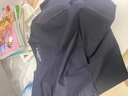 單位保安作訓(xùn)T恤體能服夏季圓領(lǐng)短袖絲光棉大碼執(zhí)勤t衫短袖訓(xùn)練衫 萊卡棉短袖 胸口黑色刺繡 XL 曬單實拍圖