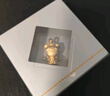 周大福 福星寶寶 伴你同行 定價(jià)黃金吊墜 平安寶寶 R18797七夕 曬單實(shí)拍圖