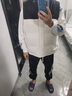 NASALIKE潮牌大碼立領(lǐng)棉馬甲男秋冬季保暖棉衣外套男寬松學(xué)生坎肩棉服背心 黑拼白 XL (172-180cm 150-170斤) 曬單實(shí)拍圖