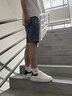真維斯牛仔短褲男士夏季新款涼感五分褲彈力潮牌寬松直筒中褲子夏季男 612淺藍(lán)色 31 曬單實(shí)拍圖