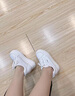 柯妮麗人內(nèi)增高小白鞋女2025新款透氣單厚底松糕鞋子小個子休閑鞋增高10cm 白色 35 曬單實拍圖