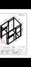 solidworks代畫SW/ug三維建模機械夾具模具設(shè)計/PROE代做CAD制圖 紅色 曬單實拍圖