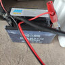 超威（CHILWEE）摩托車(chē)電瓶12V5A免維護yt7a助力車(chē)125踏板車(chē)110彎梁車(chē)通用蓄電池 超威【黑金升級】6MF6.5L特殊型 曬單實(shí)拍圖