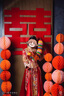 羅蒙（ROMON）新郎結(jié)婚西服套裝男士韓版修身禮服商務(wù)職業(yè)正裝西裝男英倫三件套 雙扣藏青（西裝+馬甲+西褲） XL (125-140斤) 曬單實(shí)拍圖