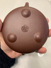 陶舍軒宜興紫砂壺 全手工 著名陶藝家【景舟石瓢】原礦紫泥 茶具茶壺 曬單實(shí)拍圖