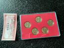真典 建國2019年中華人民共和國成立70年周年紀念幣 5枚 帶禮盒 曬單實(shí)拍圖