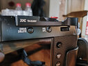 JJC 相機(jī)熱靴手柄 熱靴保護(hù)蓋 適用于富士X100VI X100V X100F XE3 XE4 大拇指柄 握柄 配件 黑色指柄+紅色快門按鈕 曬單實(shí)拍圖