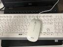 宏碁(acer)无线蓝牙充电键鼠套装 家用办公键盘鼠标套装 防泼溅电脑鼠标键盘 即插即用水滴按键简约白 实拍图