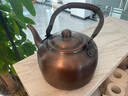 賽可優(yōu)銅茶壺 純銅壺銅壺燒水壺老式家用純銅紫加厚手工復(fù)古茶加湯壺大 仿古加厚【明火】 3L 曬單實拍圖