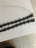 雙肩鏤空蕾絲花朵文胸帶內(nèi)衣帶子隱形肩帶女配件花邊交叉美背掛脖 黑色蝶戀花 曬單實(shí)拍圖
