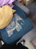 千狐 电加热坐垫办公室沙发垫暖脚宝单人电热毯加热椅垫宠物取暖垫 猫头鹰 45*45cm 实拍图