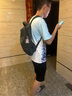 阿尼三青少年夏季冰絲短袖t恤男潮流帥氣2025新款初中高中學(xué)生潮牌半袖 01藍(lán)色+七分褲 XL 曬單實拍圖