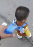 【背帶式】寶寶防走失背帶兒童防走失帶牽引繩帶小孩肩帶防丟失繩 寶媽遛娃防走失帶牽引繩 藍色天使（多用款-可當(dāng)學(xué)步帶）-1.5米牽引繩 寶寶防丟失背帶牽引繩 曬單實拍圖