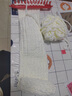 溥畔圍巾手工自制送女友 玉桂狗圍巾毛線(xiàn)手工編織diy粗冰條毛線(xiàn)團 【玉桂狗棒針款】手工DIY圍巾 曬單實(shí)拍圖