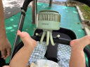 康佳（KONKA） 康佳USB小风扇无叶驱蚊可转动婴儿车电风扇便携式儿童手持风扇可充电学生宿舍办公室桌面扇 实拍图