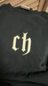 CHINISM  CH赤塵簡(jiǎn)約重磅圓領(lǐng)衛衣男士春秋美式休閑長(cháng)袖內搭情侶同款上衣 黑色 M 曬單實(shí)拍圖
