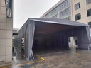宥彪膜結構停車(chē)棚膜布膜材加工推拉棚篷布防雨布 防曬布pvdf張拉膜布 白灰藍綠550克刀刮布/每平方 曬單實(shí)拍圖