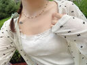 Arsis秘密花園莓果項(xiàng)鏈女原創(chuàng)設(shè)計(jì)時(shí)尚簡(jiǎn)約百搭項(xiàng)鏈送女友禮物 莓果項(xiàng)鏈（長(zhǎng)） 曬單實(shí)拍圖