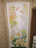 金絲雀（ANARY）電視背景墻定制壁布孔雀壁畫(huà)自粘墻布影視墻環(huán)保壁紙立體高清整張 369735 3D閃銀布 /平方米 曬單實(shí)拍圖