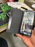 華為（HUAWEI） MateX2手機殼原裝防偽保護殼智能視窗翻蓋式皮革支架典藏版皮套全包 華為Mate X2智能視窗保護套丨【黑色】 曬單實拍圖