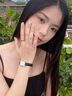 laresdomi拉芮杜謎復(fù)古女士手表女方盤小眾羅馬輕奢腕表通勤高級瑞士機(jī)芯 LD16211 曬單實拍圖